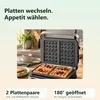 TurboTronic Kontaktgrill - CG1W - 2000W Waffeleisen für Produktbild-Vorschau 2