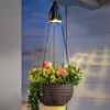 Blumenampel Nessa Rattanoptik Braun Produktbild-Vorschau 2