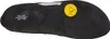 Sohle des Kletterschuhs "Tarantula Boulder Woman" von La Sportiva; mit Gummimaterial und gelbem Logo. Produktbild-Vorschau