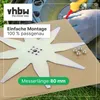 vhbw Ersatz-Messer (8-Stern) kompatibel mit Stiga Serie 200 Produktbild-Vorschau 4