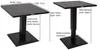 DEGAMO Stehtisch Lifttisch LAVAL 75x75cm, Aluminium Produktbild-Vorschau 7