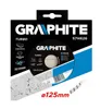 GRAPHITE Diamantový kotouč 125 x 22,2 mm, turbo Náhled obrázku produktu 2
