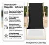 Mucola plážové lehátko skladacie plážové lehátko drevené Náhľad obrázku produktu 11