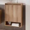 Fackelmann Badschrank Braun, 60,2 x 82,6 x 32 cm, 2-türig, Produktbild-Vorschau 2