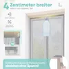 Fliegengitter Tür, 100x210cm Magnet Insektenschutz Produktbild-Vorschau 5