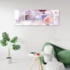 Leinwandbild Abstrakte rosa Blume 150x50 Feeby Rosa bild Produktbild-Vorschau 3