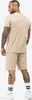 Herren T-Shirt & Shorts Set normale Passform MOY Produktbild-Vorschau 4