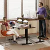 COSTWAY scrivania regolabile in altezza 140 x 70 cm, Anteprima dell’immagine prodotto 9