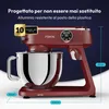 Fentic Impastatrice Planetaria 1800W, Ciotola Inox 7L, Anteprima dell’immagine prodotto 9