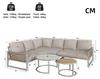 Flieks Gartenlounge-Set 5-tlg., Gartensofa mit 2 Produktbild-Vorschau 7