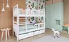 FURNLUX Bunk Bed Monika Weiss 90x200cm / Hauptfarbe: Weiß / Produktbild-Vorschau 3