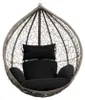 HOME DELUXE - Hängesessel Cielo - Schwarz, Höhe 200 cm - Produktbild-Vorschau 9