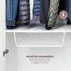eluno Maxi panier d'armoire, panier suspendu avec étagère Voir les images du produit 4