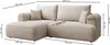A diagram of a sectional sofa with dimensions indicated by lines and text. Produktbild-Vorschau