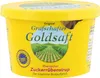 A yellow tub of Grafschafter Goldsaft Zuckerrübensirup. Produktbild-Vorschau