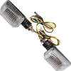 Blinker Set 2 Stück klar universal 12V schwarz für Motorrad Produktbild-Vorschau 5