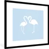 MuchoWow® MuchoWow® Gerahmtes Poster Flamingo - Produktbild-Vorschau 1