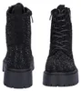 MIDS MARIELLA Damen Schnürboot Strass schwarz Produktbild-Vorschau 3