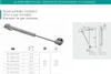 GTV Gashebebühne Standard 80N, grau, Gasdruckfeder für Produktbild-Vorschau 2
