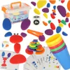 Cailloux créatifs, puzzle montessori coloré Voir les images du produit 10