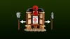 A LEGO Spinjitzu training set with two training staffs and a central training scroll. Produktbild-Vorschau