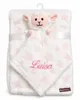BotoBaby® Babydecke mit Namen + Schmusetuch Schäfchen – Produktbild-Vorschau 1