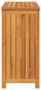 vidaXL Garten-Konsolentisch 80x35x75 cm Massivholz Akazie Produktbild-Vorschau 4