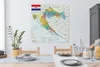 OneMillionCanvasses® - Obraz na plátně - Podrobná mapa Náhled obrázku produktu 5