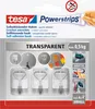 tesa Powerstrips S selbstklebende Haken mit Drahthaken Produktbild-Vorschau 1