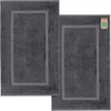 Lavea® 2er Set Badematte 50x80 cm – Waschbare Badematten Produktbild-Vorschau 1