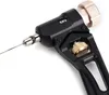 A close-up view of a black and gold metal tool with a thin metal wire extending from it, set against a white background. Produktbild-Vorschau