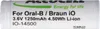 1250mAh Premium Akku kompatibel für Braun IO 6, 7, 8, 9, Produktbild-Vorschau 7