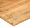 vidaXL Blat biurka z wnęką 90x60x2,5 cm lite drewno mango Podgląd zdjęcia produktu 5
