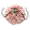 Play&Go Spielzeugsack/Spielmatte 140cm, Stripes Pink New Produktbild-Vorschau 1