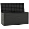 Skrzynia ogrodowa Living Store antracyt 116x44x55 cm Podgląd zdjęcia produktu 5
