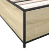 Bettgestell Sonoma-Eiche 200x200 cm Holzwerkstoff und Produktbild-Vorschau 6