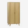 sweeek - Schrank Holzlook mit Regal und Kleiderstange - Produktbild-Vorschau 1