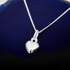 Herz Kette Silber 925: Herz Schmuck für Mädchen & Damen Produktbild-Vorschau 2