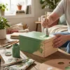 Creative Deco houten doos met deksel, 30 x 20 x 14 cm Productafbeelding-voorbeeld 2