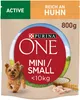 Purina One Mini/Small Active krmivo pro psy s kuřecím masem Náhled obrázku produktu 8