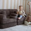 Detská modulárna pohovka Pocket 120 cm z kockovaného Náhľad obrázku produktu 2