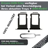 iPHONE SE 2020 SIM KARTEN HALTER TRAY ADAPTER FACH STECKER Produktbild-Vorschau 2