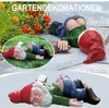 Humorvolle Gartendeko Figuren 1 Stück, Wetterbeständige Produktbild-Vorschau 3