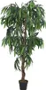 vidaXL Mango Tree Artificial 1050 Leaves 200 cm Green Náhled obrázku produktu 1