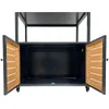 abc HOME Outdoor Küchenwagen Grill Beistellwagen Produktbild-Vorschau 9