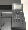 A close-up view of the control panel and part of the body of a black Canon i-SENSYS LBP631Cw laser printer. Produktbild-Vorschau