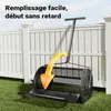 Wiltec Rouleau Épandeur Compost 1100 x 640 x 400 mm Noir Voir les images du produit 7