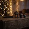 Deko Pilze 3er Set mit Tablett, Pilz Windlicht LED, Japandi Produktbild-Vorschau 3