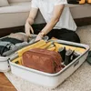 Trousse de toilette en simili cuir, trousse de toilette en Voir les images du produit 5