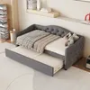 okwish Schlafsofa Daybett 90x200cm mit Ausziehbarem Produktbild-Vorschau 3
